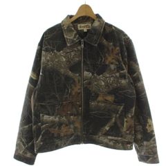 STUSSY ZIP WORK JACKET REALTREE EDGE - メルカリ