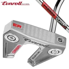 【新品】EVNROLL メンズ イーブンロール ORIGIN シリーズ パター ER5 Winged Mid-Mallet KBS CTツアーパター 120 ステップレス 0.370 スチールシャフト ゴルフ クラブのサムネイル