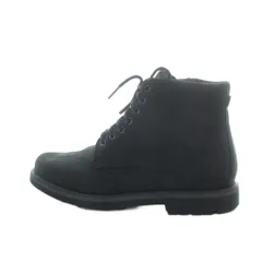 ティンバーランド Timberland TB1A44ZN015 Alden Brook Mid Zip Up Waterproof Boot ショートブーツ ロゴ スエード 27cm 黒 ブラック ■GY18 /MQのサムネイル
