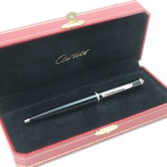未使用品 Cartier ボールペン 本体 シルバーカラー 専用ケース付