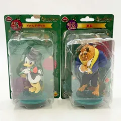 [2点セット] Disney ディズニー 一番くじ クリスマスオーナメント 2016 野獣 ドナルドダック