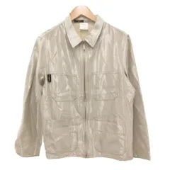 シャネル CHANEL 99P ジャケット 絹 シルク 42 グレー メタリック サテン パッチポケット P12918V07611 /JS ■GY42のサムネイル