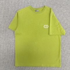 未使用品】DIOR⭐︎CDロゴ刺繍 Tシャツ ライトグリーン - メルカリ