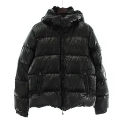 モンクレール MONCLER ヒマラヤ HIMARAYA ダウンジャケット アウター ナイロン フード ジップアップ ロゴ ワッペン 2 黒 ブラック 44342/60/68950 /XZ ■GY18のサムネイル