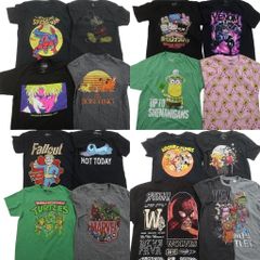 古着卸 まとめ売り 映画・ドラマ Tシャツ 16枚セット ( メンズ M