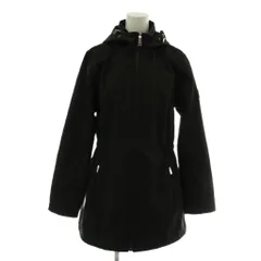 ローレンラルフローレン LAUREN RALPH LAUREN ソフトシェルジャケット コート アウター 中綿 ビブ フード ダブルジップ S 黒 ブラック /XZ ■GY18のサムネイル