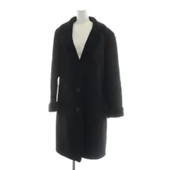 ローレンラルフローレン LAUREN RALPH LAUREN 38168A チェスター コート ロング フェイクムートン シングル M 黒 ブラック ■GY18 /MQのサムネイル