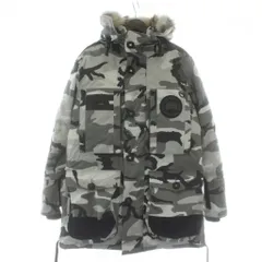 カナダグース CANADA GOOSE Macculloch Parka ダウンジャケット アウター 毛皮 コヨーテ フード 迷彩柄 カモフラ ジップアップ ロゴ ワッペン M グレー 黒 ブラック 白 ホワイト 9512MB /XZ ■GY17のサムネイル