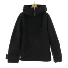 カルバンクラインシーケー Calvin Klein C.K フード ジャケット ジャンパー 38 黒 ブラック 長袖 ダウンライナー ボタンフロント 414514 /PP ■GY42のサムネイル