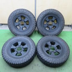 ランクル80 純正ホイール(ブラックペイント)＋スタッドレス315/75R16