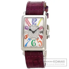 FRANCK MULLER フランクミュラー 902QZCOLDRMCD1P ロングアイランド カラードリーム パスティーユ 腕時計 SS 革 レディース [中古]のサムネイル