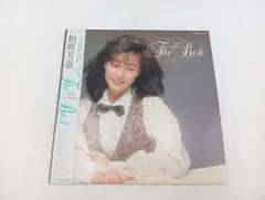 柏原芳恵 TheBest 帯付き レコード 希少品_Y5972のサムネイル