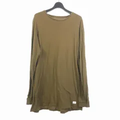 スタンプド STAMPD Tシャツ カットソー 長袖 コットン M カーキのサムネイル