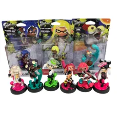 186000 現状品 Nintendo 任天堂 ニンテンドウ amiibo アミーボ スプラトゥーン 9点まとめ売り