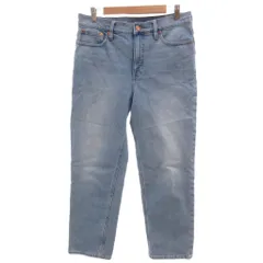 ジェイクルー J.CREW デニムパンツ ジーンズ 30 青 ブルー フルレングス ウォッシュ加工 /NLのサムネイル