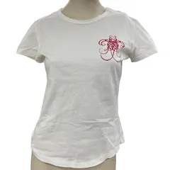186005 Vivienne Westwood Red Label ヴィヴィアンウエストウッド レッドレーベル 半袖Tシャツ M ホワイト ブラック 赤いスクリブル 落書き風  レディース 2点まとめ売りのサムネイル