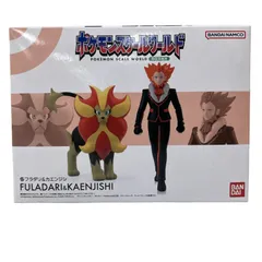 BANDAI ポケモンスケールワールド フラダリ&カエンジシ 2026年 ホビー フィギュア 8cm カロス地方 未使用 O11311608