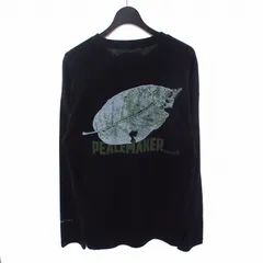オーエーエムシー OAMC Peacemaker Leaf Loose Fit Crewneck Tシャツ カットソー 長袖 S ブラック 黒 PCM1OT04のサムネイル