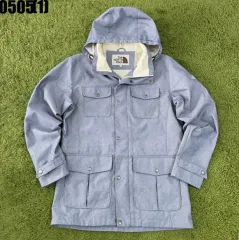 THE NORTH FACE ザノースフェイス フード コート ジャケット ブルー 100のサムネイル