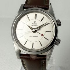 희소 TUDOR Advisor 7926 알람 손 감아 앤틱 남성 시계