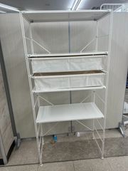 断捨離うさぎ様専用 無印良品ホワイト 4段スチールラック バスケット