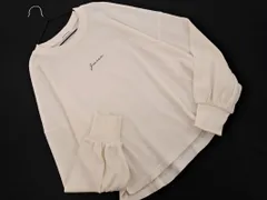 natural couture ナチュラルクチュール ロゴ ワッフル カットソー 白 ■◇ レディースのサムネイル