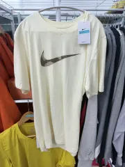 (ナイキ 半袖Tシャツ 3+1) 3枚で1枚追加 ドライフィット 半袖Tシャツ ベージュ XL