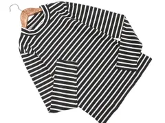 KOE コエ ボーダー カットソー sizeM/黒ｘ白 ■◇ レディースのサムネイル