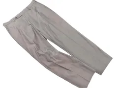 NEWYORKER ニューヨーカー センタープレス パンツ size85/グレー ■■ メンズのサムネイル