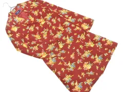 ROPE ロペ 花柄 シャツ ワンピース size9/えんじ ■◇ レディースのサムネイル