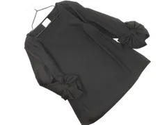 tocco closet トッコクローゼット 七分袖 ブラウス シャツ sizeM L/黒 ■◇ レディースのサムネイル