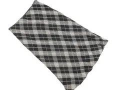 TRANS WORK トランスワーク チェック スカート size9/黒 ■■ レディースのサムネイル