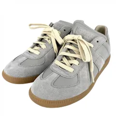 マルタンマルジェラ スニーカー レディース メゾンマルジェラ Maison Margiela レプリカ 靴 36 1/2サイズ 約23.5cm MARTIN MARGIELA スウェード  レザー  ラバー  グレー 美品【中古品】のサムネイル