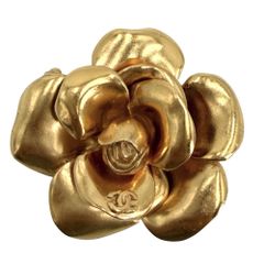 CHANEL ヴィンテージ カメリア ブローチ 正規品 クラウディア 90年代