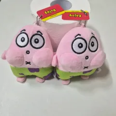スポンジボブ パトリック ぬいぐるみ キーホルダー 2個 まとめ