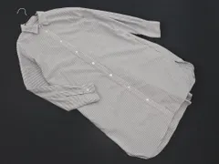 BAYFLOW ベイフロー ストライプ 長袖 シャツ ワンピース size2/白 ■◇ レディースのサムネイル