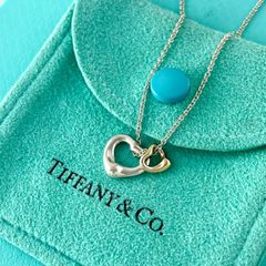 Tiffany & Co. センチメンタルハート ネックレス 925/750 - メルカリ