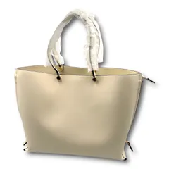 新品 未使用 タグ付き ROPE EPOR ロペエポール Y BAG Wide Yバッグ トートバッグ ショルダーバッグ 2way ビジネス 通勤 アイボリー レディース 通年 ゴーゴー古着セントラルパーク名古屋店 24 No.久2089のサムネイル