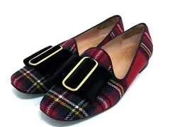 J&M DAVIDSON ジェイアンドエムデヴィッドソン フラットシューズ パンプス 表記サイズ 36 1/2 (約23.5cm) 靴 レッド系 DN5406のサムネイル
