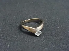 4℃ ヨンドシー ピンクシルバー リング 指輪 アクセサリー 約8号 レディース ゴールド系 DN7737のサムネイル