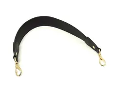 ■美品■ russet ラシット レザー バッグ用 ショルダーストラップ ショルダーベルト 肩掛け レディース ブラック系 DN7510のサムネイル