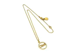Chloe クロエ ラインストーン ネックレス ペンダント アクセサリー レディース ゴールド系 DN7533のサムネイル