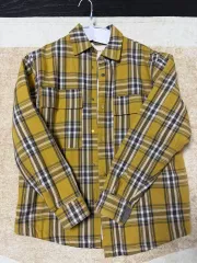 フィアオブゴッド 6th パデッド イェロー CHECK シャツ xsのサムネイル