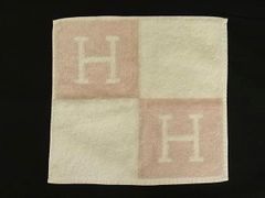 HERME エルメス アヴァロン ハンドタオル ピンク H柄 - メルカリ