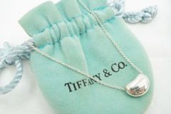 Tiffany ビーンズ ビーン ネックレス 巾着付 ティファニー シルバー