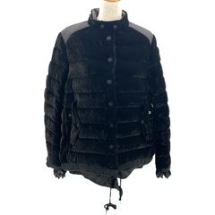 大きいサイズ】 タトラス ノーカラー ダウンジャケット アレン 黒 