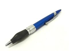 MDRTロゴ入りメタリックブルー×シルバータッチペン付きボールペン【新品未使用】 MDRTロゴ入りメタリックブルー×シルバータッチペン付きボールペン