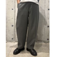cornier Super140's WOOL MAT BELTED PANTS - メルカリ