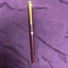 モンブラン 万年筆 スリムライン ボルドー EFニブ イニシャル入 ドイツ