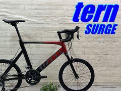 ☆ Telspo's Top Recommendation!! Excellent Condition!! tern SURGE 2023 size:52 FADING BLOOD Tern Surge Limited Color Fading Blood SHIMANO Claris 2x8s Aluminum Mini Velo Road C-46